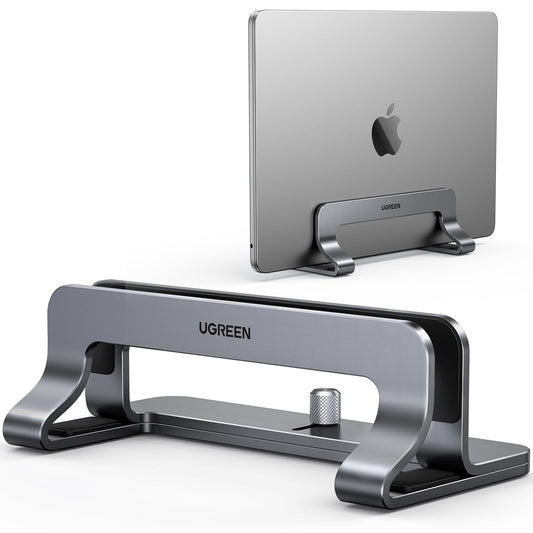 UGREEN Laptopständer Vertikal – Aluminium, platzsparend, kompatibel mit Laptops & Tablets